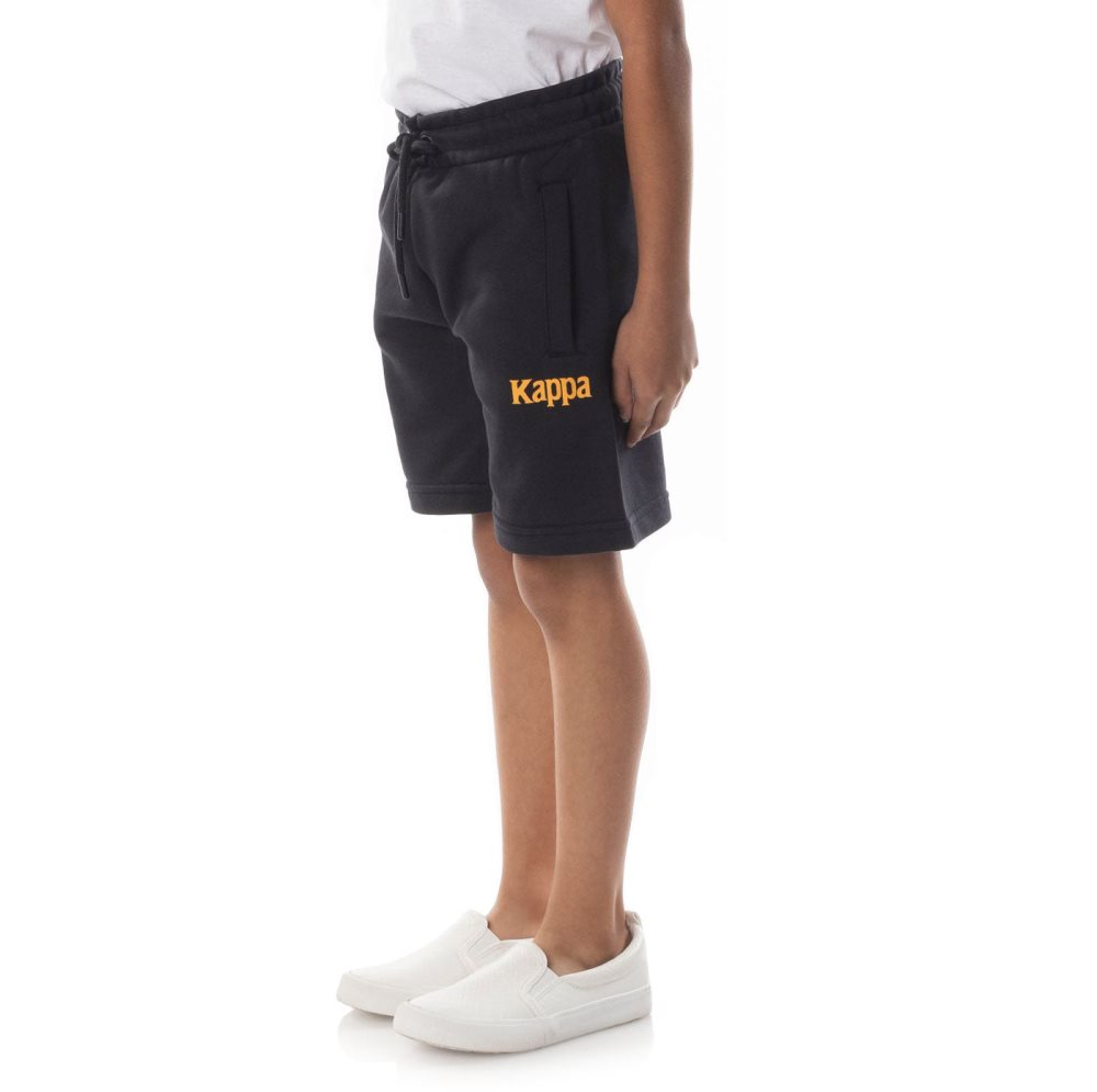Kappa Authentic Sangone Shorts Black | XM4832790