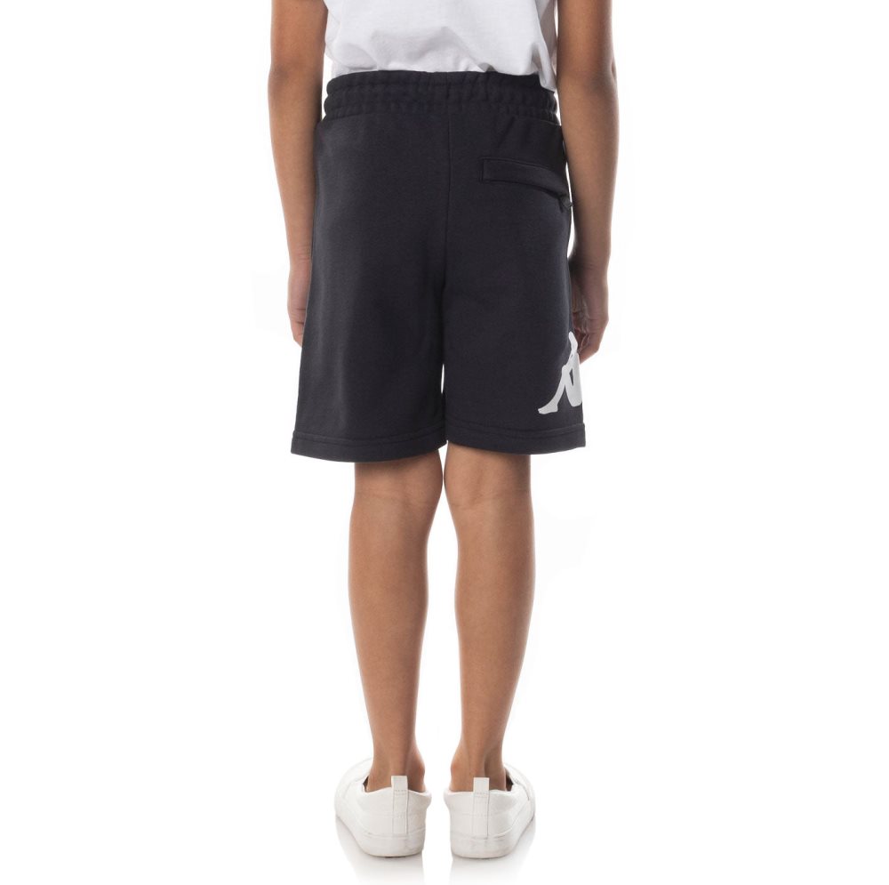 Kappa Authentic Sangone Shorts Black | XM4832790