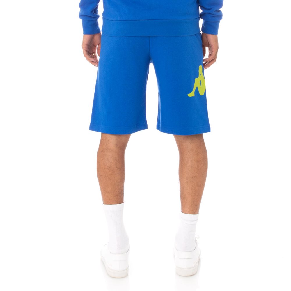 Kappa Authentic Sangone Shorts Blue | FU8546723