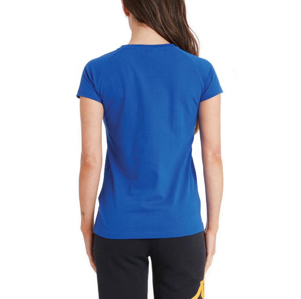 Kappa Authentic Shaira T Shirts Blue | HL3679842