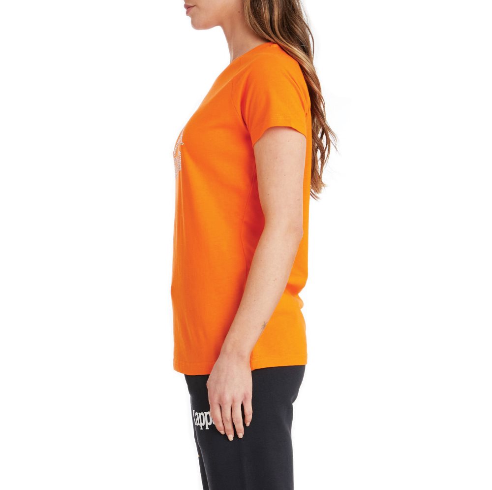 Kappa Authentic Shaira T Shirts Orange | GI7425960