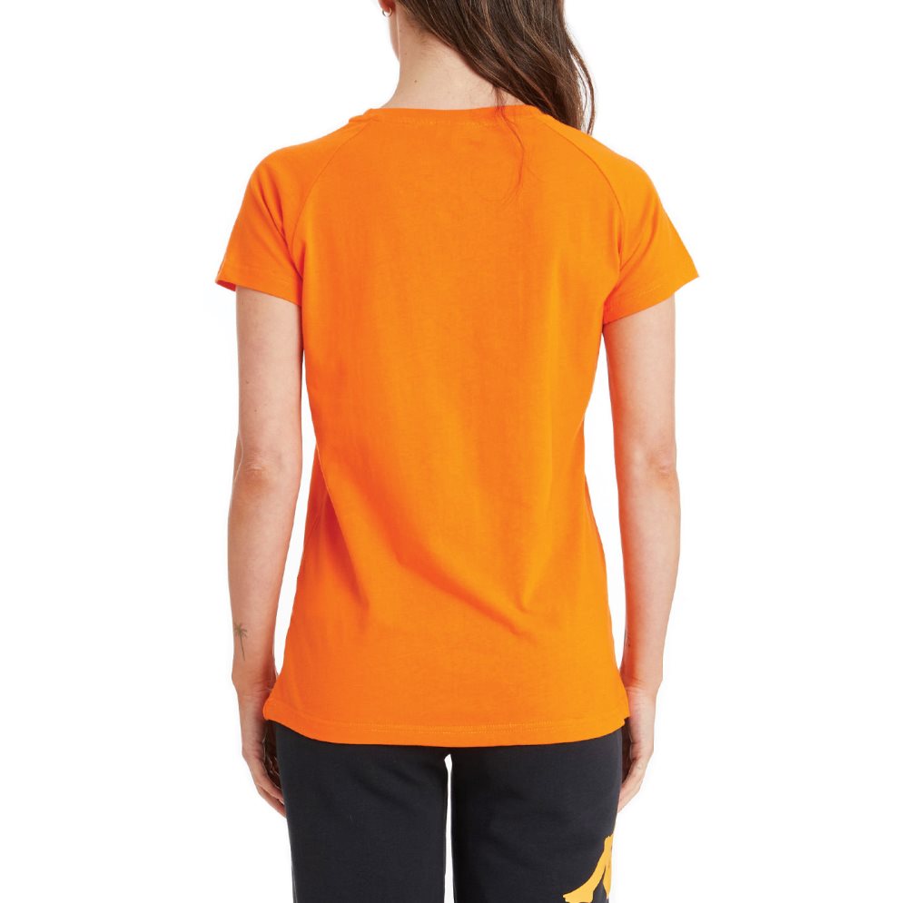 Kappa Authentic Shaira T Shirts Orange | GI7425960