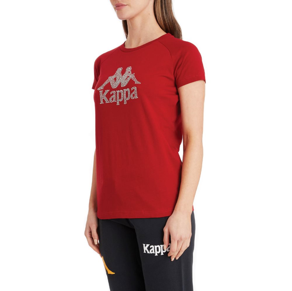Kappa Authentic Shaira T Shirts Red | CG0894352