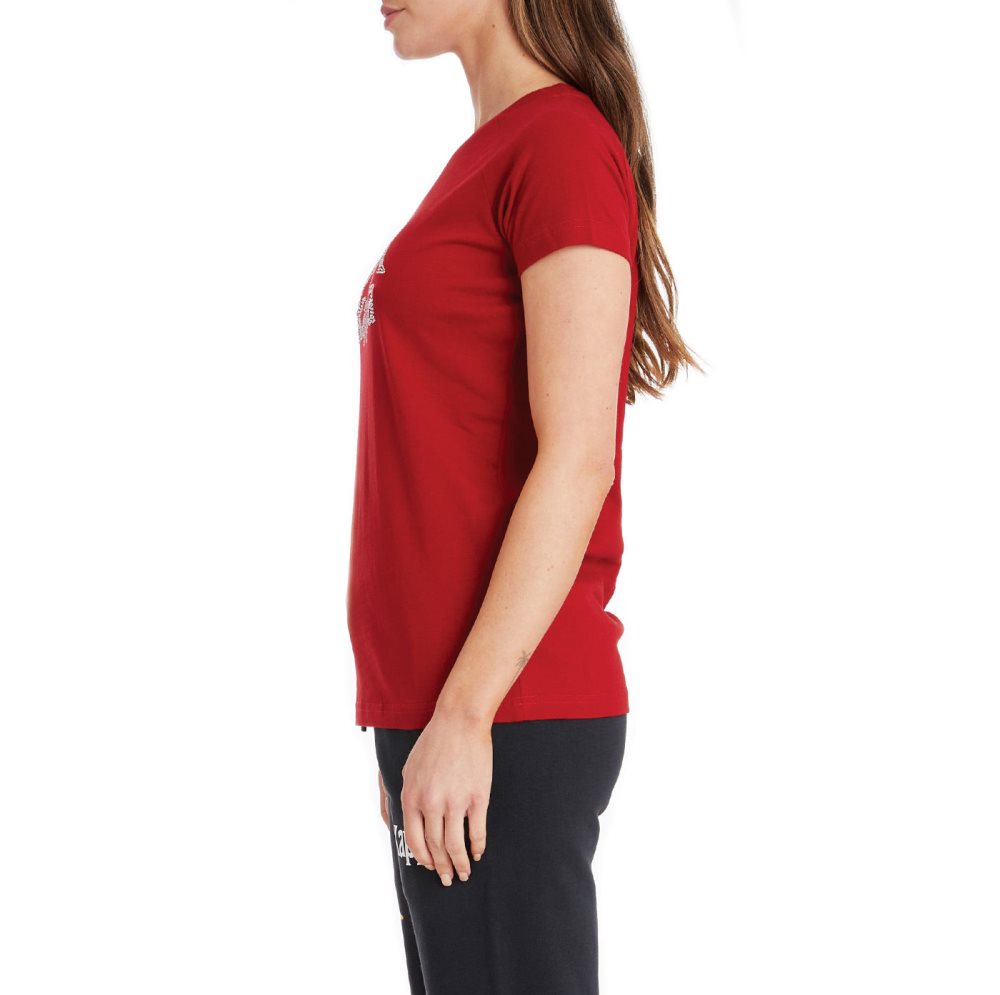 Kappa Authentic Shaira T Shirts Red | CG0894352