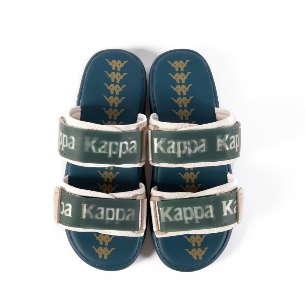 Kappa Authentic Sirci Sandals Navy Deep Green | UP4372980
