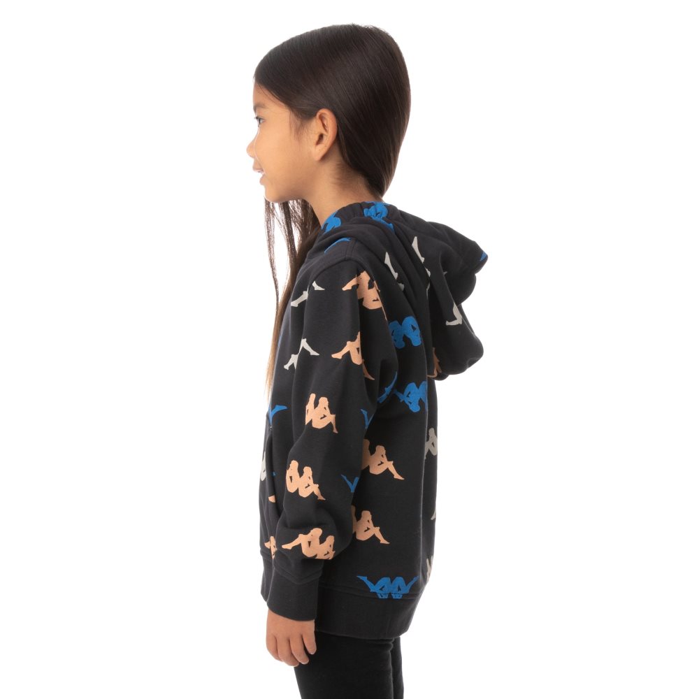 Kappa Authentic Sneek Hoodie Black | WN3184027