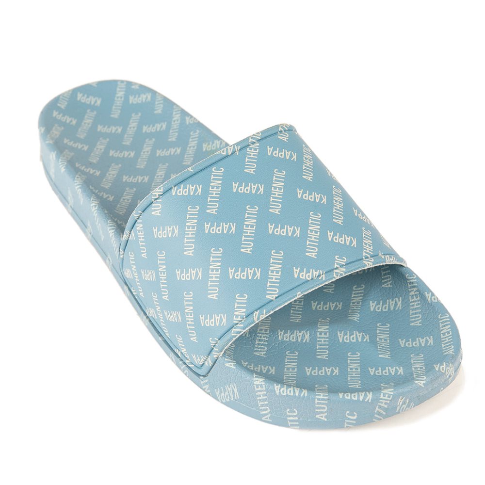 Kappa Authentic Solime 1 Slides Light Blue Brown | XJ9430876