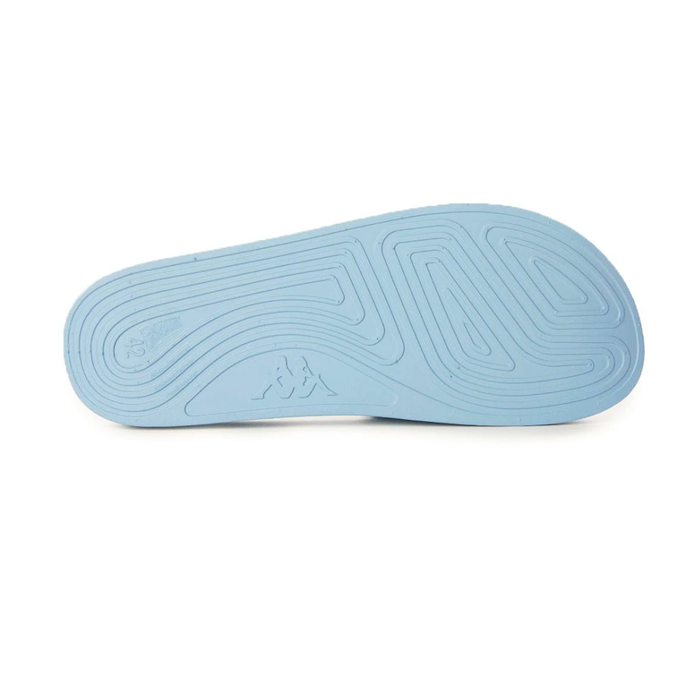 Kappa Authentic Solime 1 Slides Light Blue Brown | XJ9430876