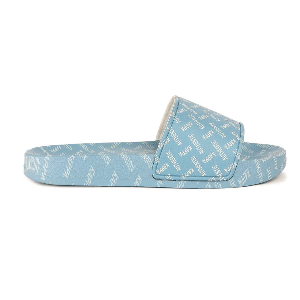 Kappa Authentic Solime 1 Slides Light Blue Brown | XJ9430876