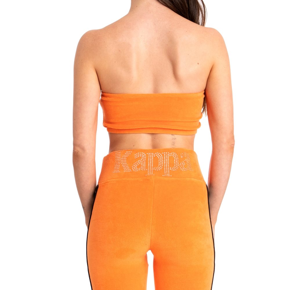 Kappa Authentic Swirlie Bandeau Orange | CL7819465