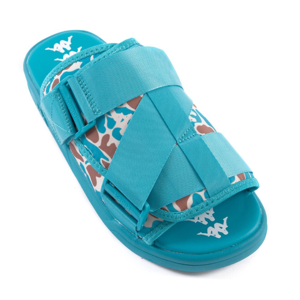 Kappa Authentic Taisy 1 Sandals Light Turquoise | WZ7246958
