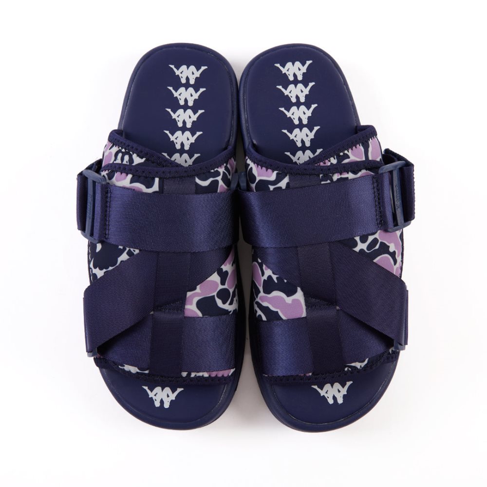 Kappa Authentic Taisy 1 Sandals Navy Lavender | LS8623791