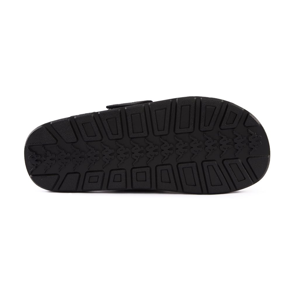 Kappa Authentic Taisy 1 Slides Black Light Yellow | BO3104975