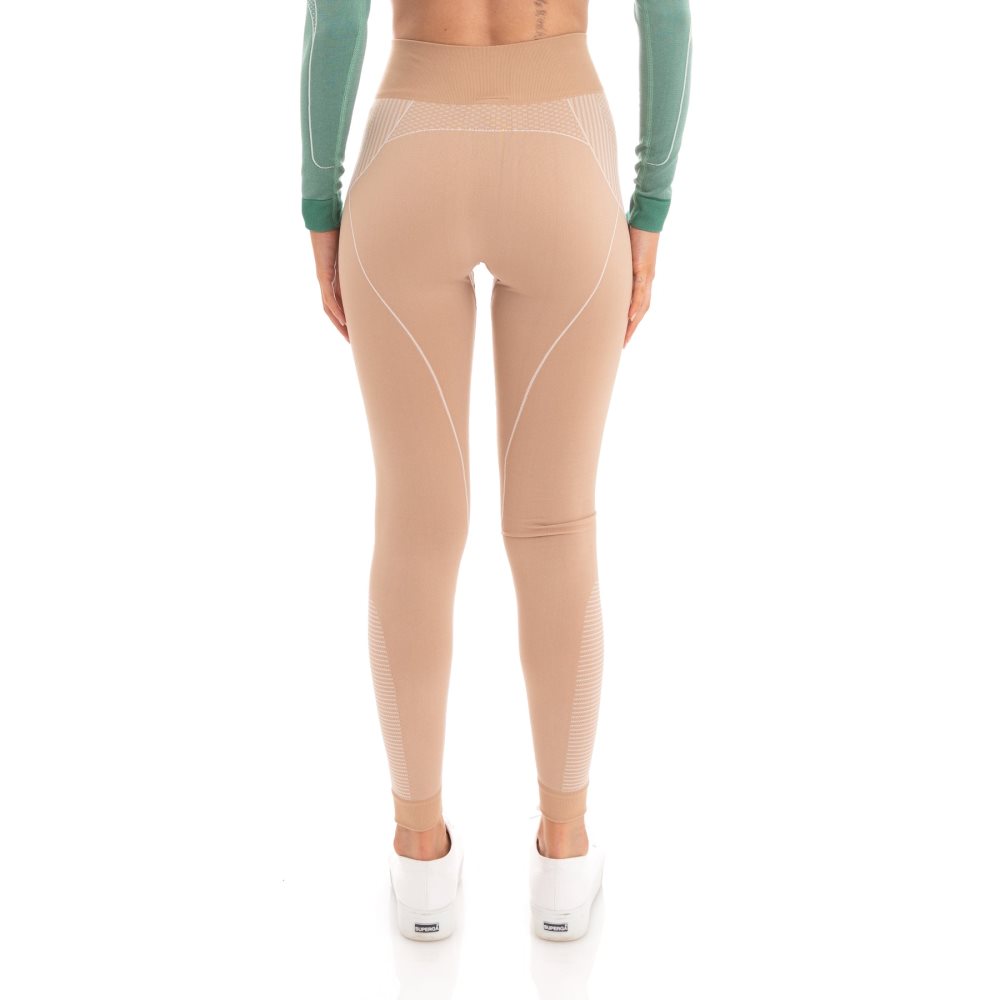 Kappa Authentic Trybunalski Knit Leggings Beige | ER8492107