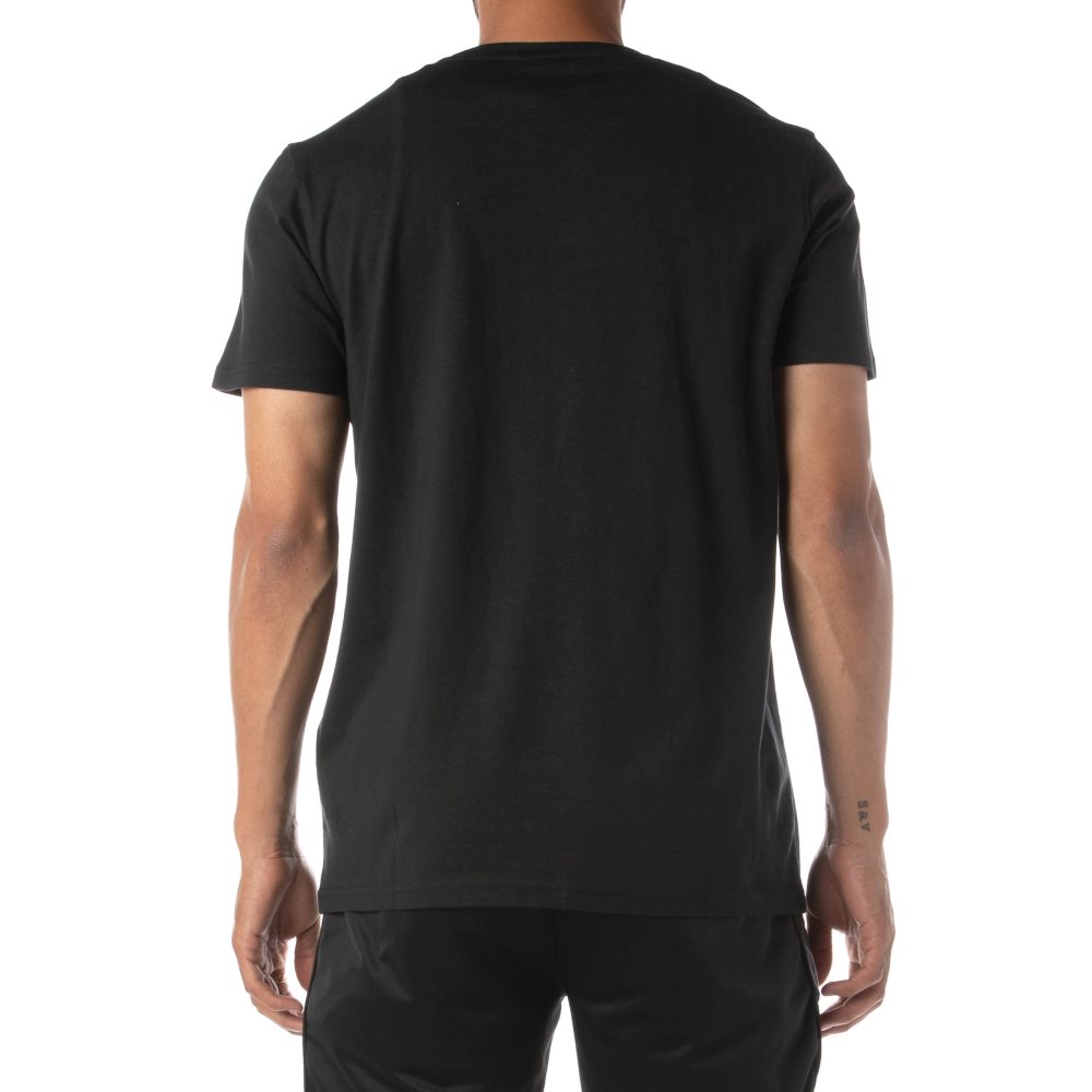 Kappa Authentic Vanguard T Shirts Black | TR4801573
