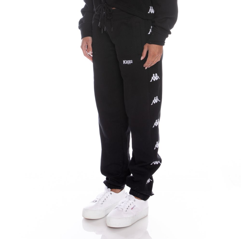 Kappa Authentic Viblex Sweatpants Black | BF1364957