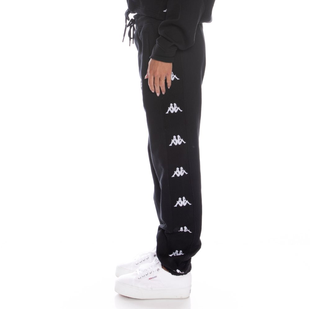Kappa Authentic Viblex Sweatpants Black | BF1364957