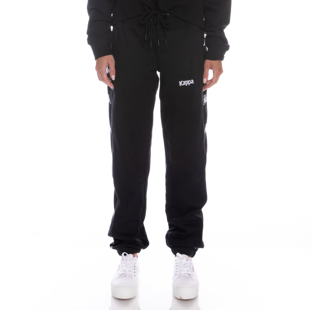 Kappa Authentic Viblex Sweatpants Black | BF1364957