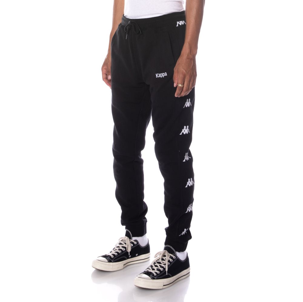 Kappa Authentic Volki Sweatpants Black | EH0478916