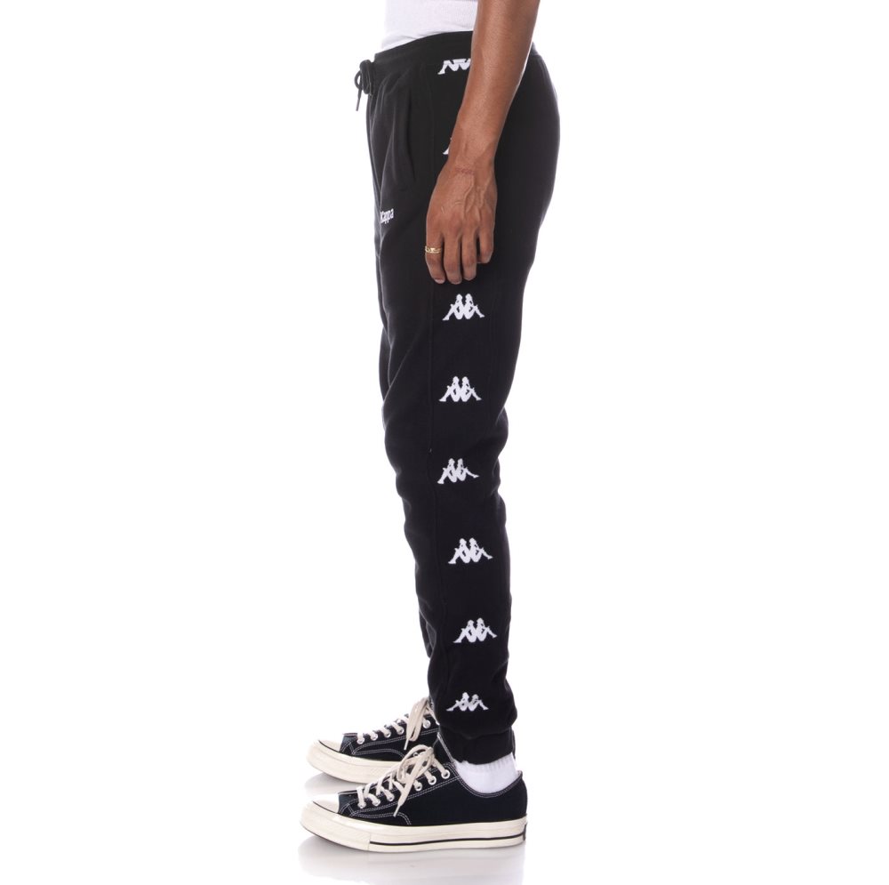 Kappa Authentic Volki Sweatpants Black | EH0478916