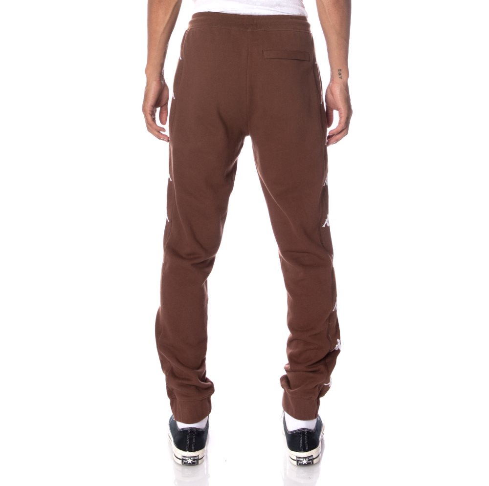Kappa Authentic Volki Sweatpants Brown | IH6492730