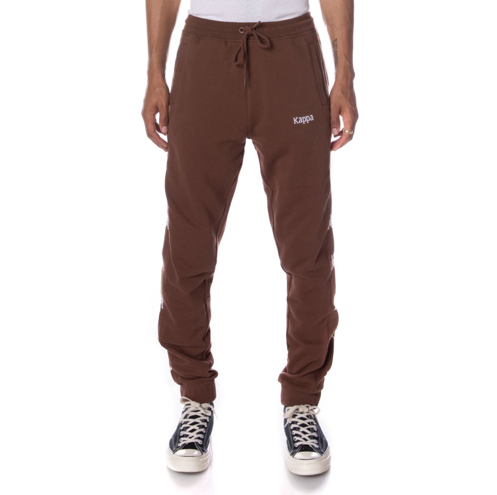Kappa Authentic Volki Sweatpants Brown | IH6492730