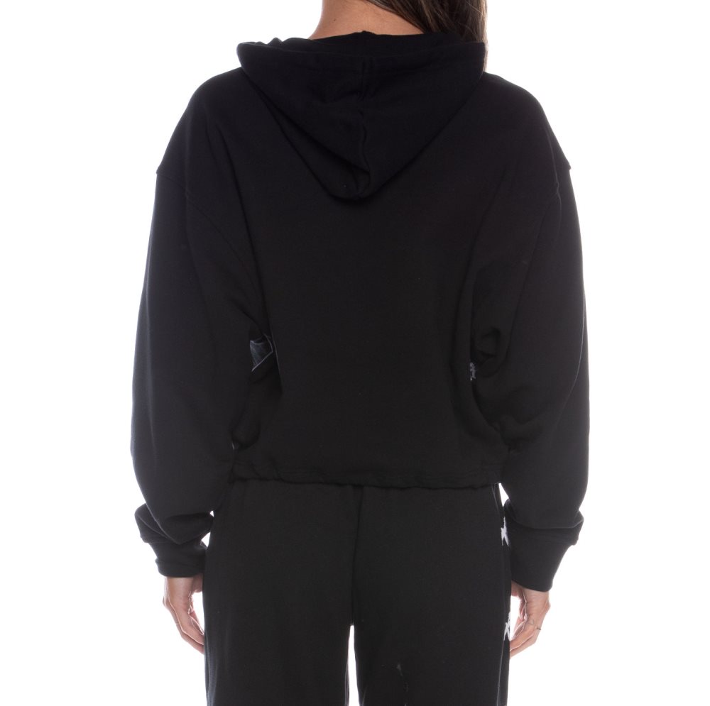 Kappa Authentic Voty Hoodie Black | CU9307561
