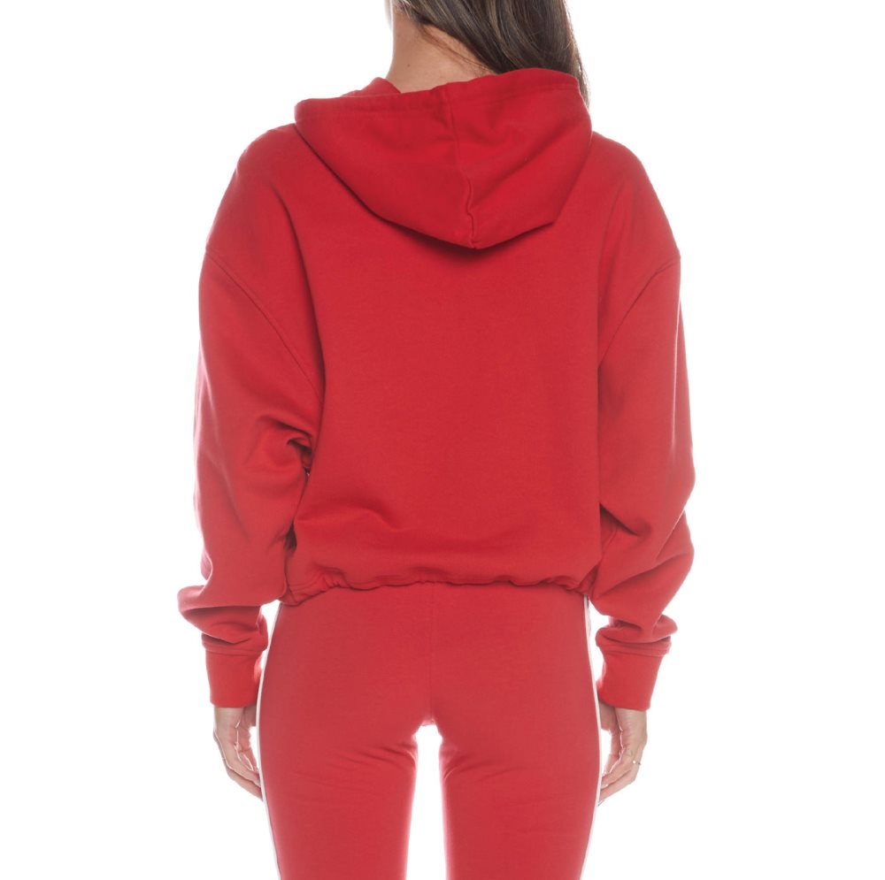 Kappa Authentic Voty Hoodie Red | XM7453206