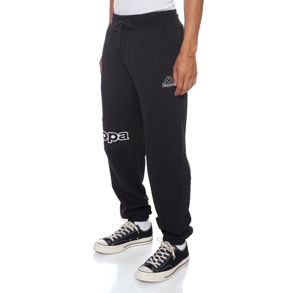 Kappa Logo Arctplus Sweatpants Black | TW4875926