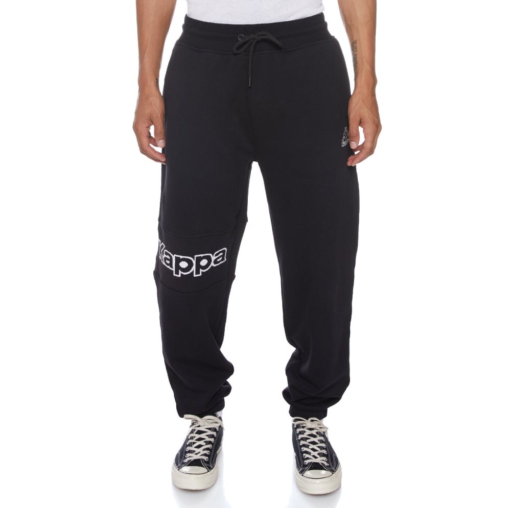 Kappa Logo Arctplus Sweatpants Black | XJ9873640