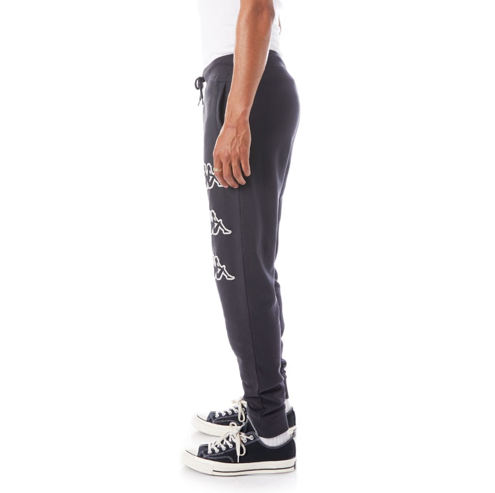 Kappa Logo Arsyx Sweatpants Black | WP6514270