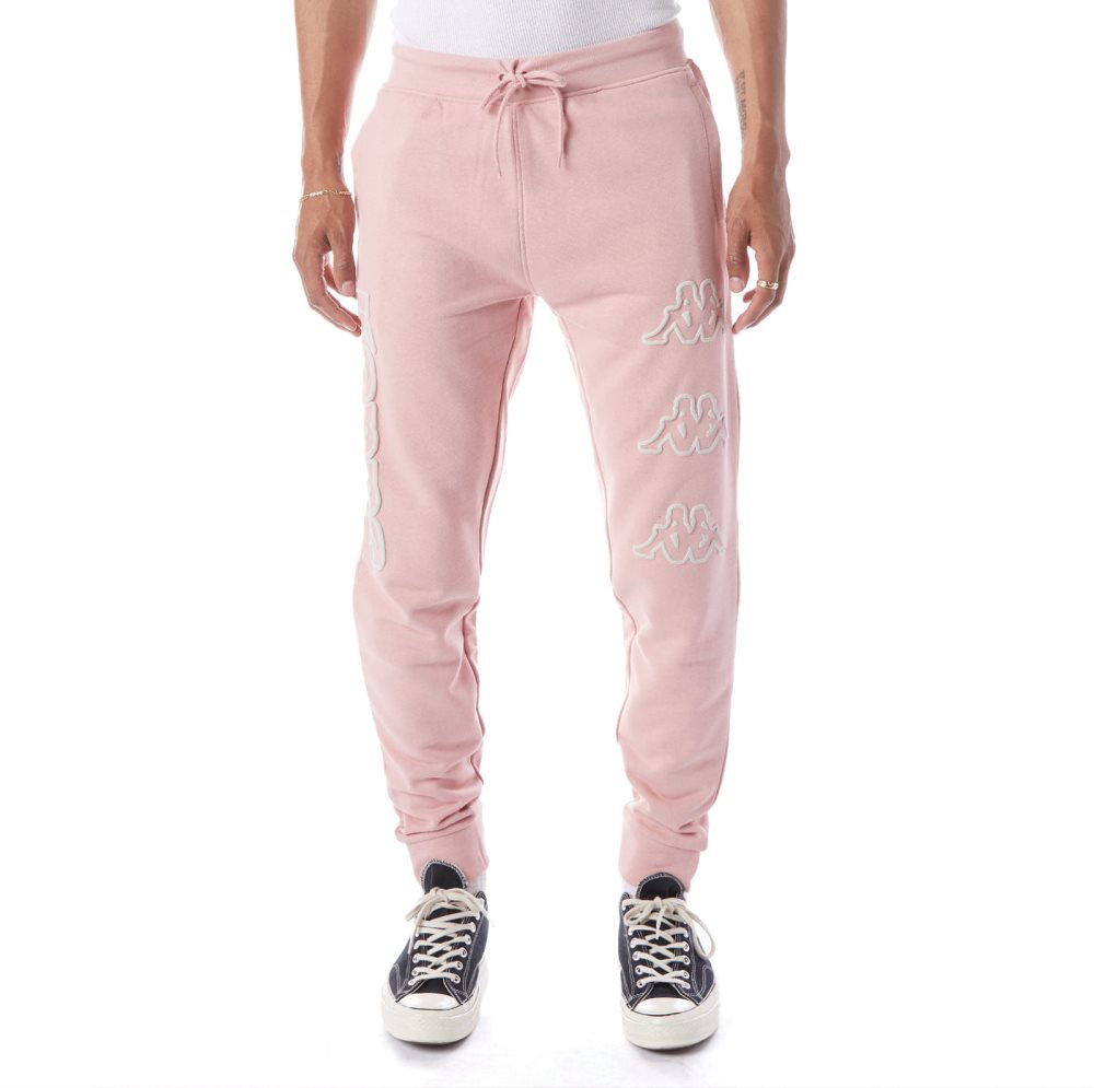 Kappa Logo Arsyx Sweatpants Light Pink | QY0271389