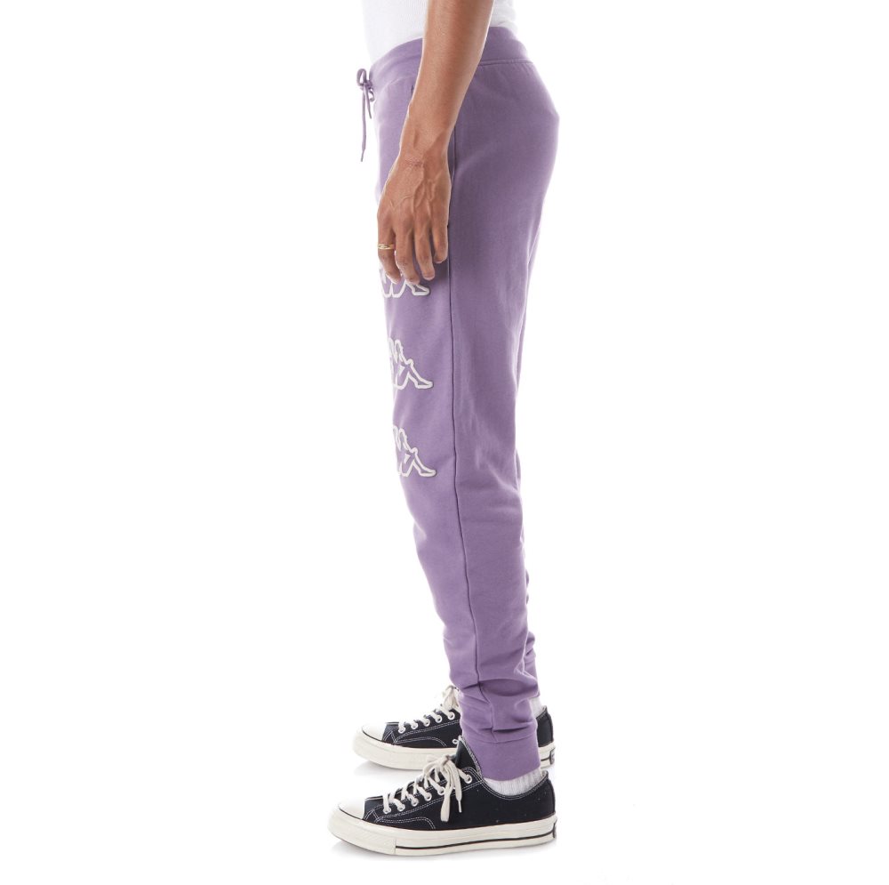 Kappa Logo Arsyx Sweatpants Purple | SB3265174