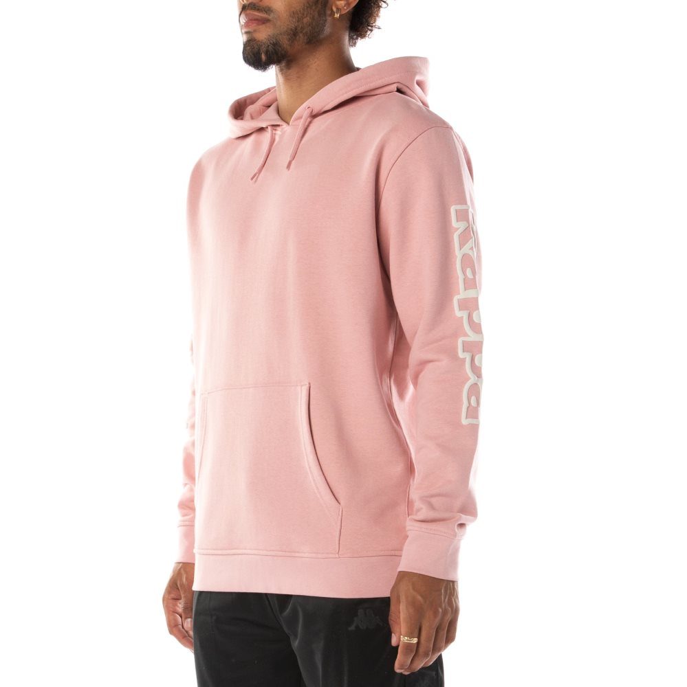 Kappa Logo Avo Hoodie Light Pink | FT1307562