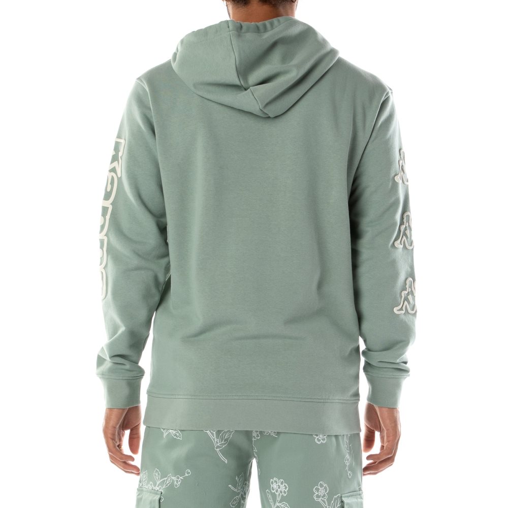 Kappa Logo Avo Hoodie Olive | VT5923071