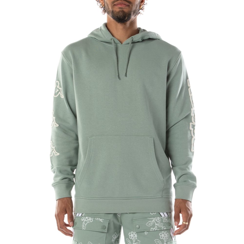 Kappa Logo Avo Hoodie Olive | VT5923071