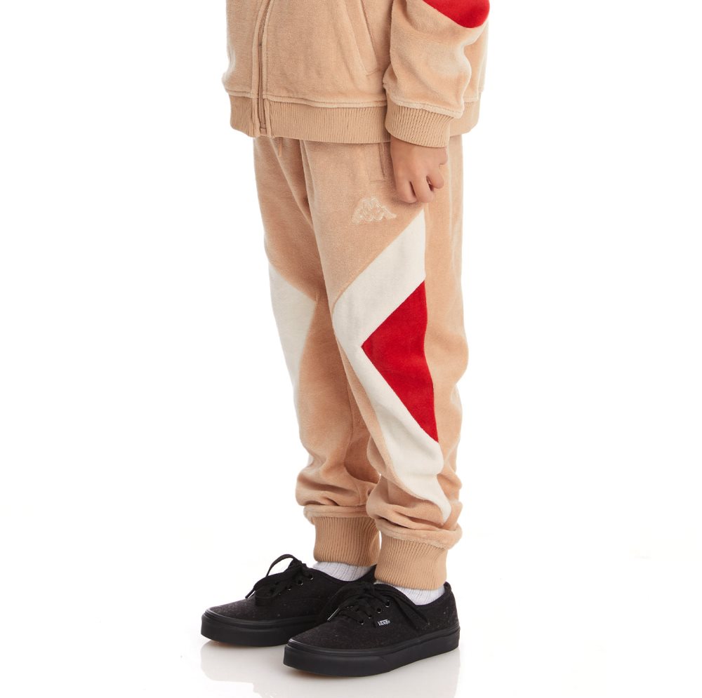 Kappa Logo Ayo Sweatpants Beige | SX6247953
