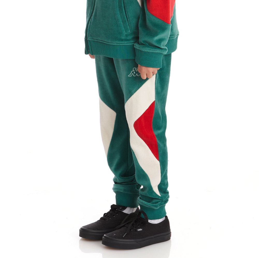 Kappa Logo Ayo Sweatpants Dark Green | AX1689527