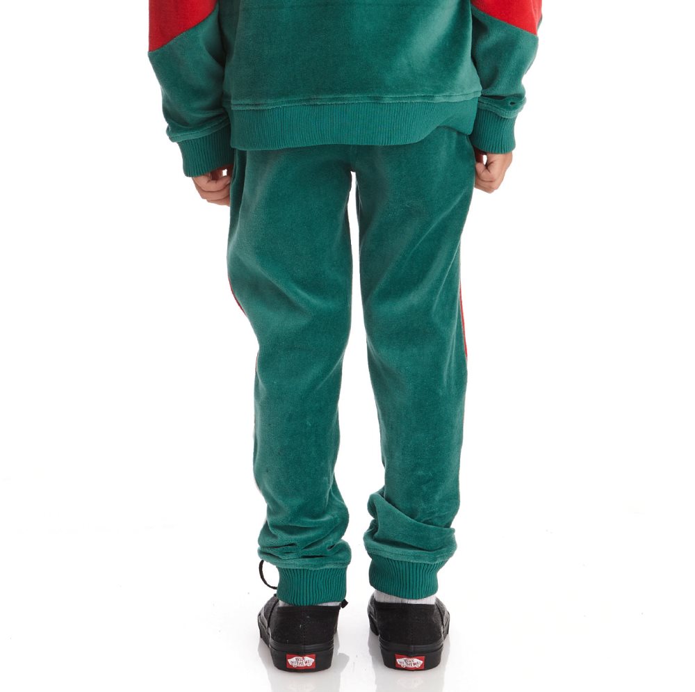 Kappa Logo Ayo Sweatpants Dark Green | AX1689527