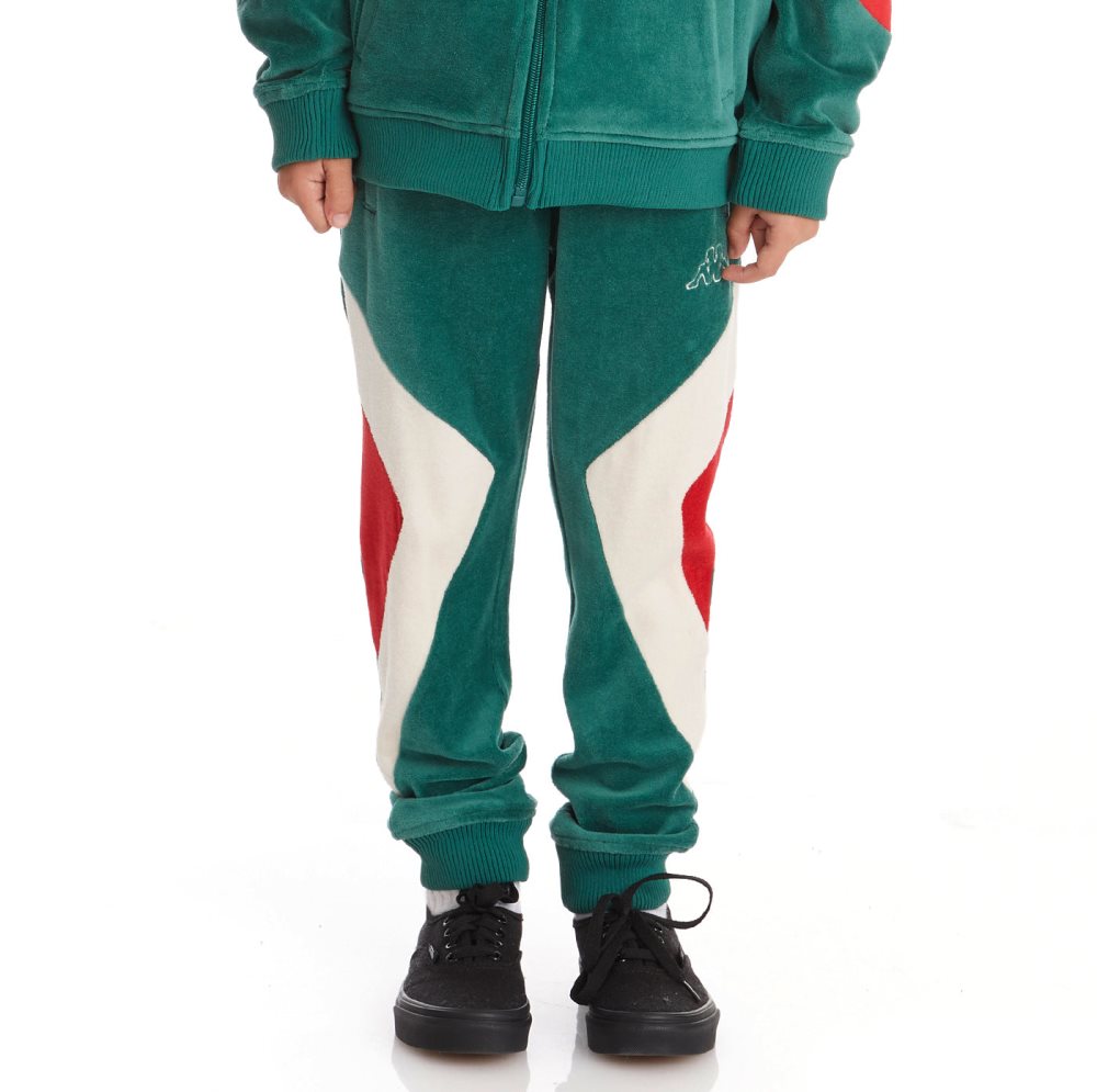 Kappa Logo Ayo Sweatpants Dark Green | AX1689527