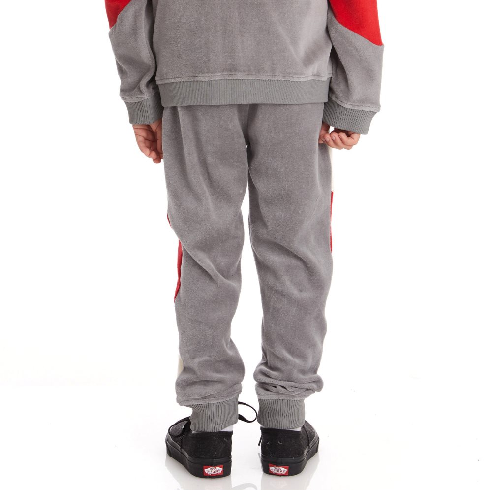 Kappa Logo Ayo Sweatpants Grey | VD4978206