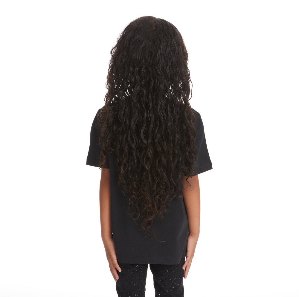 Kappa Logo Bant T Shirts Black | BX3124769