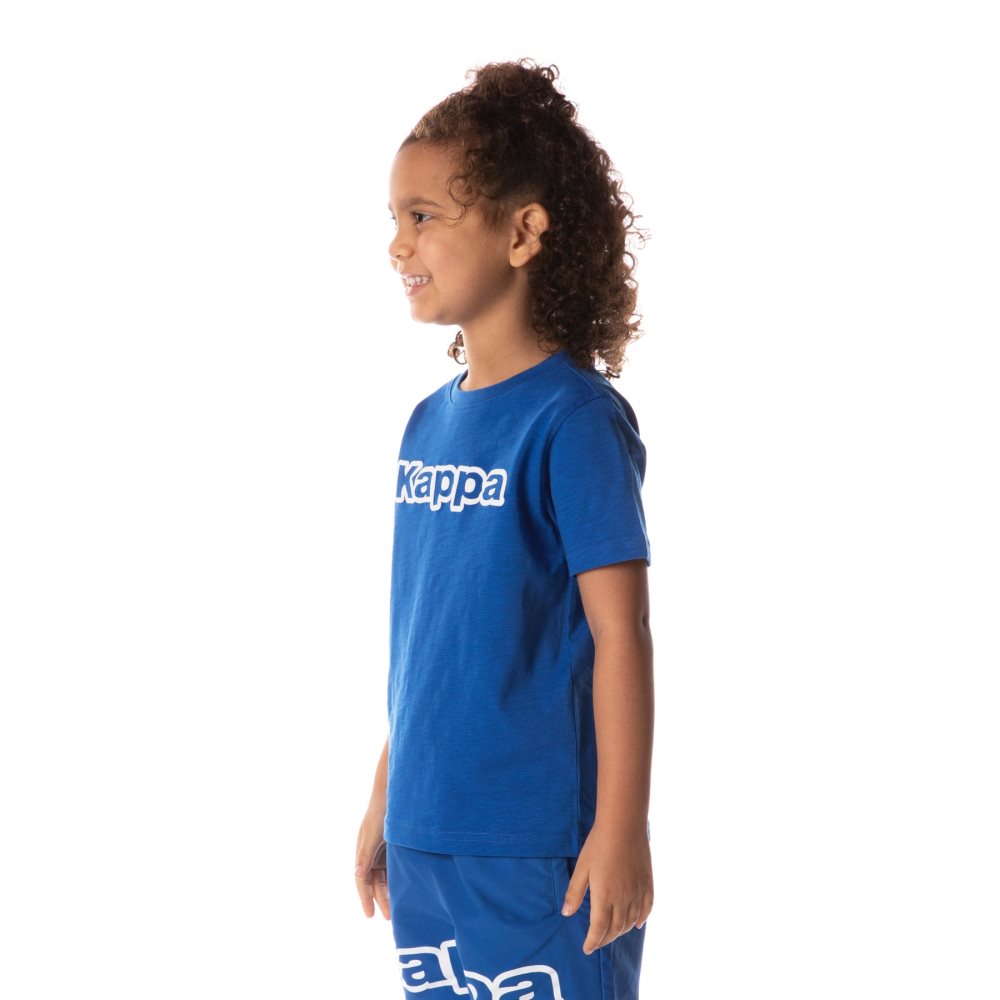 Kappa Logo Cabal T Shirts Blue | NE1463572