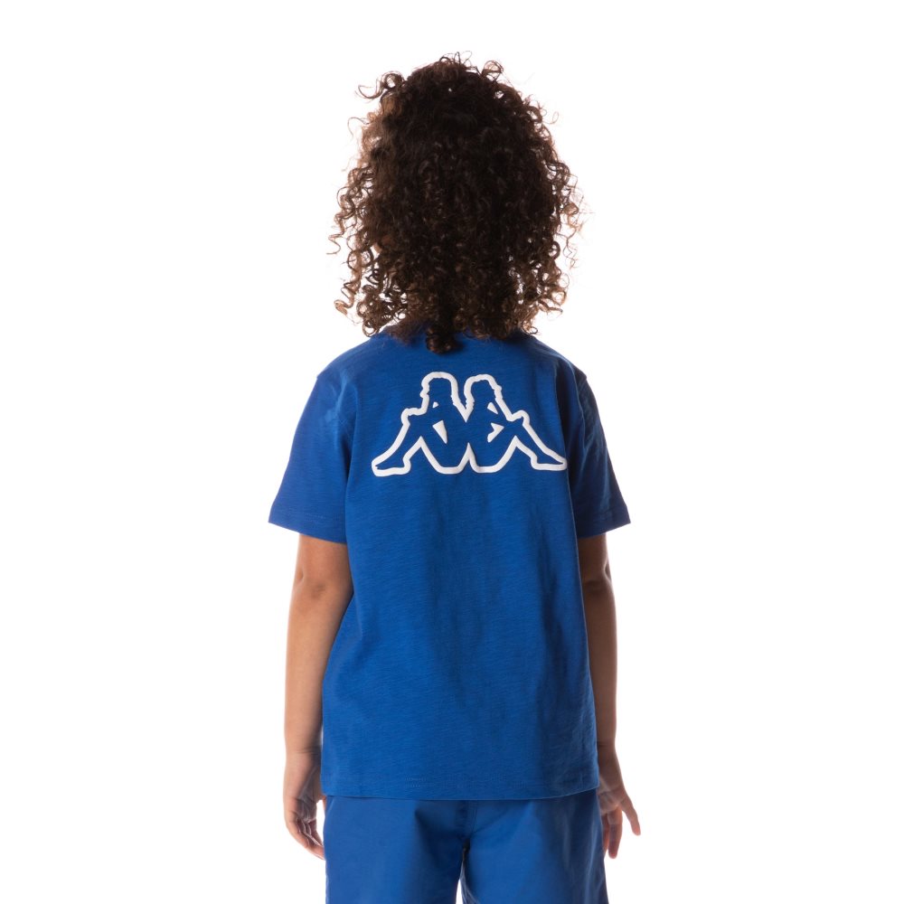Kappa Logo Cabal T Shirts Blue | NE1463572