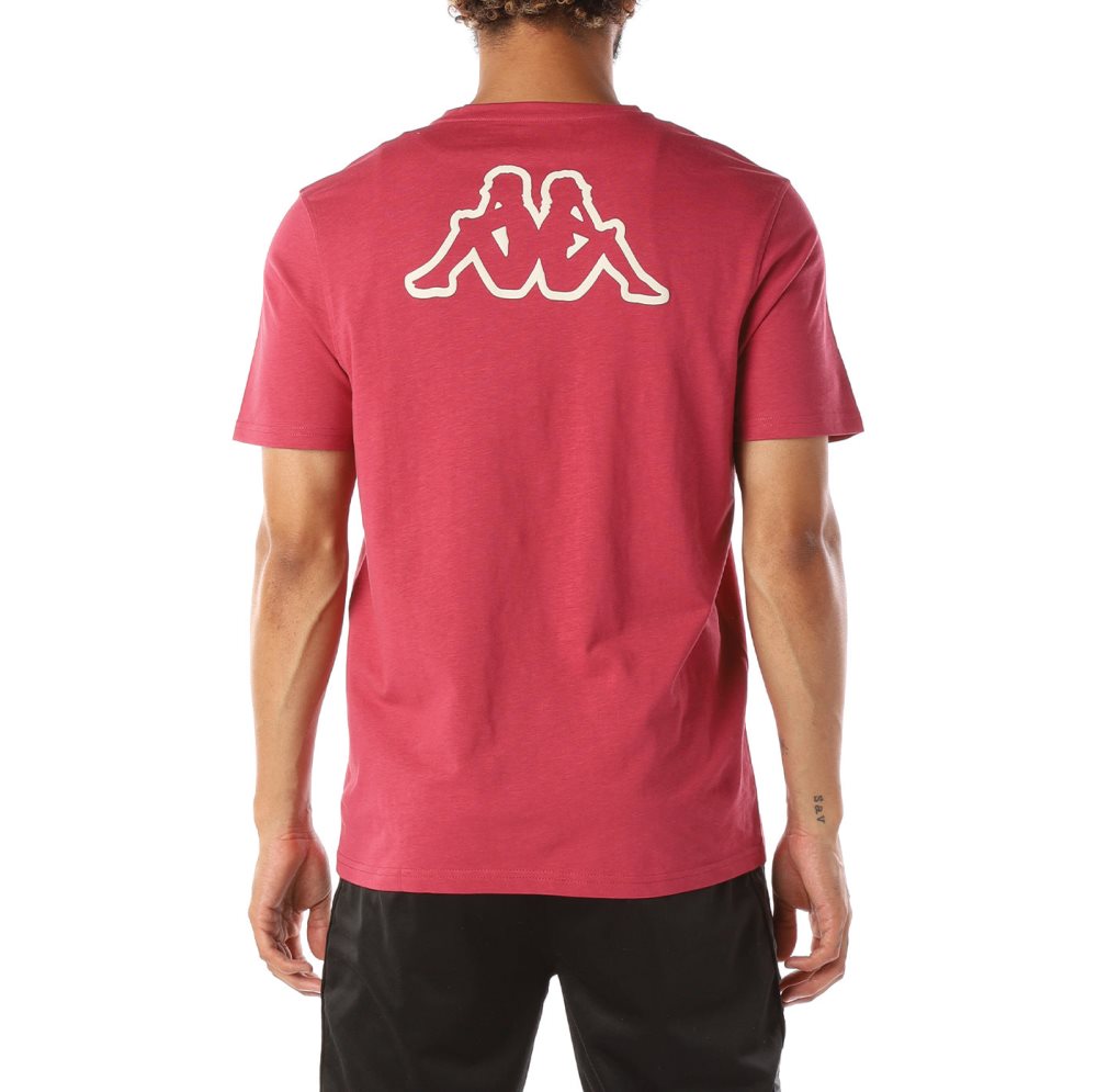 Kappa Logo Cabal T Shirts Red | EQ4910263