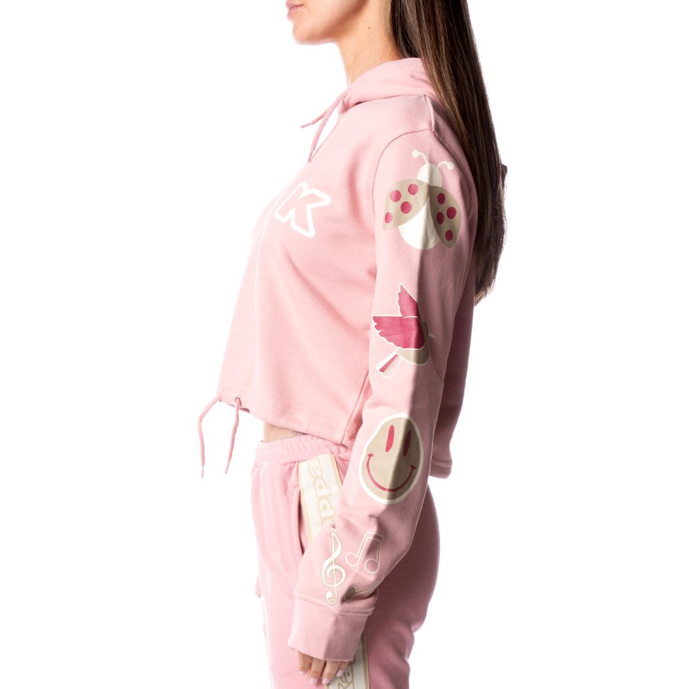 Kappa Logo Ceci Hoodie Pink | HN3490821