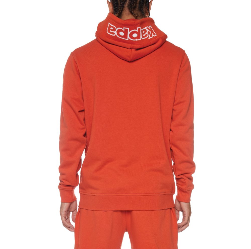 Kappa Logo Covington Hoodie Orange | JV5107269