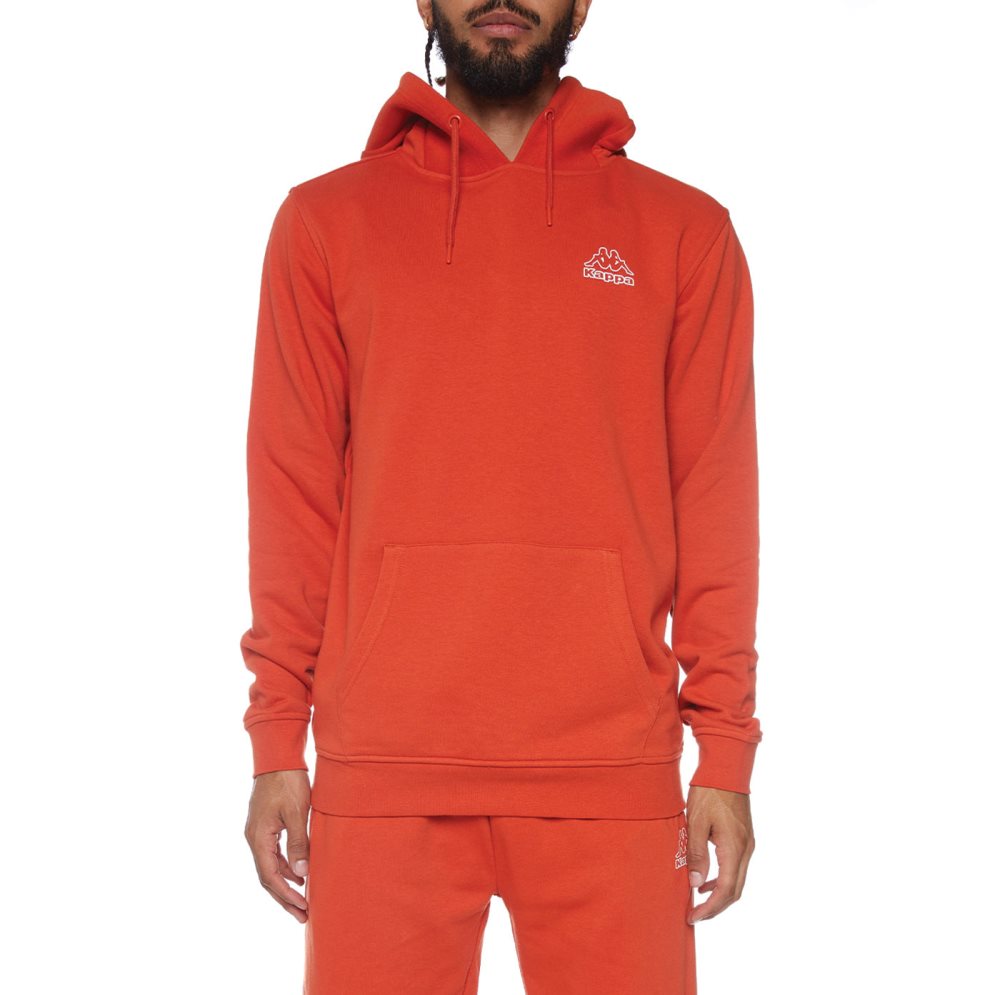 Kappa Logo Covington Hoodie Orange | JV5107269