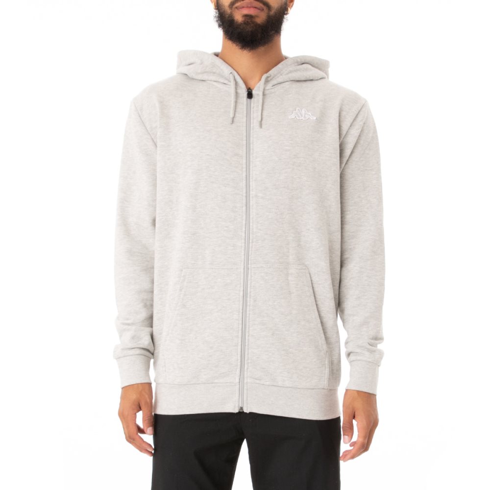 Kappa Logo Jackok Full Zip Track Jackets Grey | LB6159374