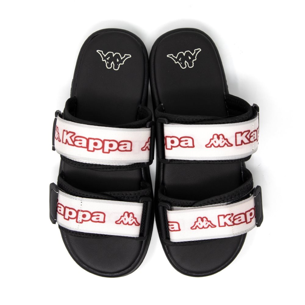 Kappa Logo Kalente Slides Black | EG2475316